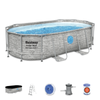 POWER STEEL Séria Vista 4,2x2,5x1m zapustený bazén so súpravou - Bestway 56714