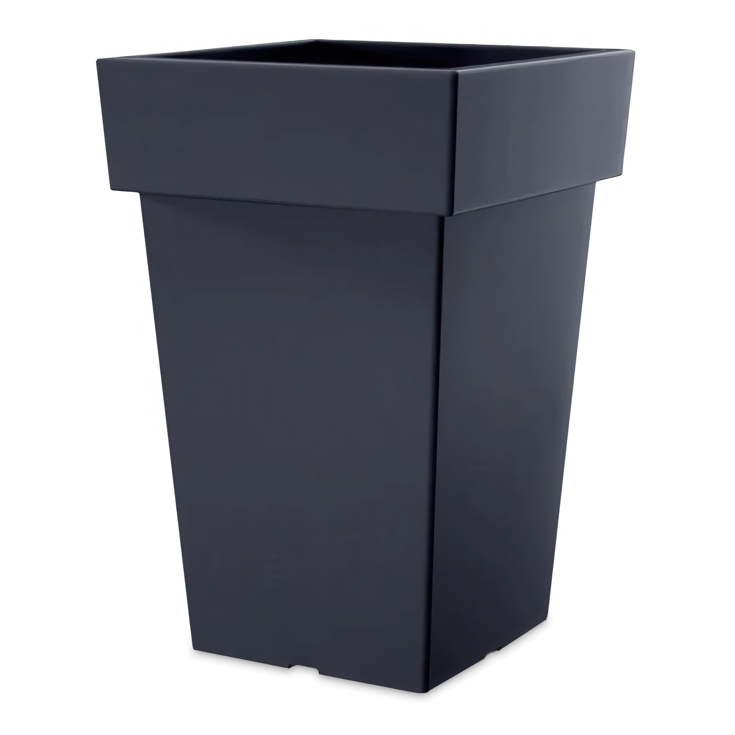 Vysoký kvetináč Lofly Square 29x29x44cm antracit - PROSPERPLAST