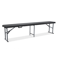 CATERING skladacia lavica 180 cm Grafitové drevo - Bjørkka