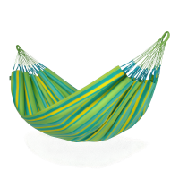 Klasická hojdacia sieť pre dve osoby BRISA Lime - LA SIESTA