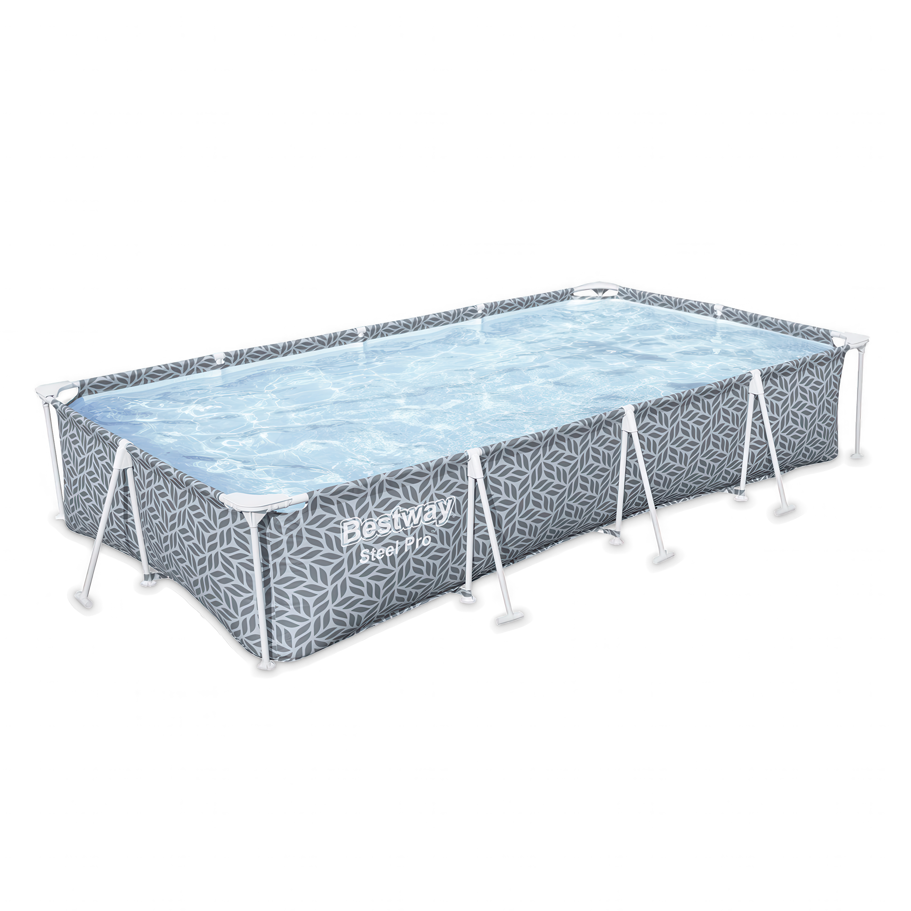 Aranżacja rodziny spędzającej czas w basenie w ogrodzie