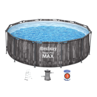 Oceľový bazén Pro Max s okrúhlym rámom 3,66x1m - BESTWAY 5614X