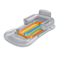 LETNÉ FARBY ŠEDÝ plavecký matrac 1,6x0,8m - Bestway 43028