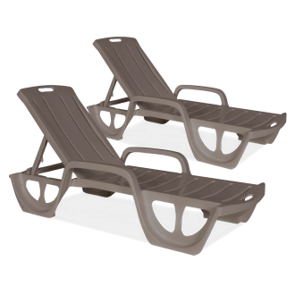 Leżaki Florida cappuccino