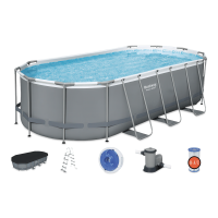 Súprava na bazén Power Steel 5,5 x 2,75X 1,2 m - BESTWAY 56710