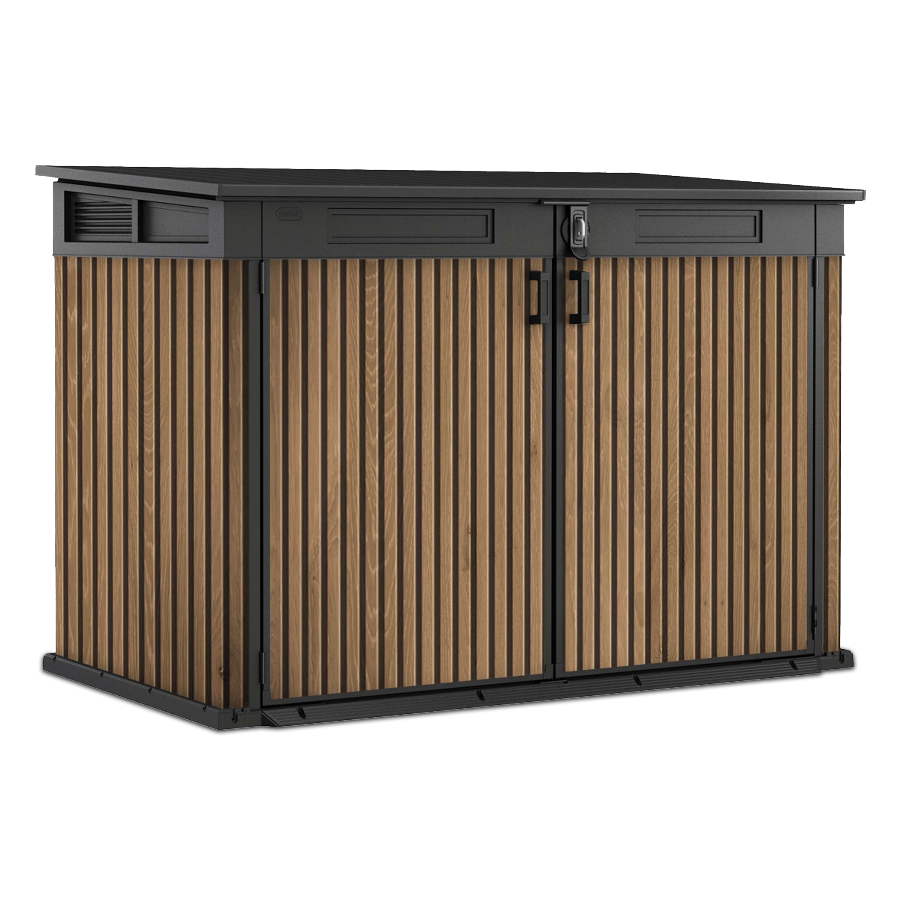 Multifunkčný odkladací box Deco Horizontal 2020L Venetian Brown - Keter