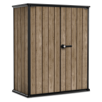 Záhradný sklad Keter Deco Vertical 1400L Ashwood