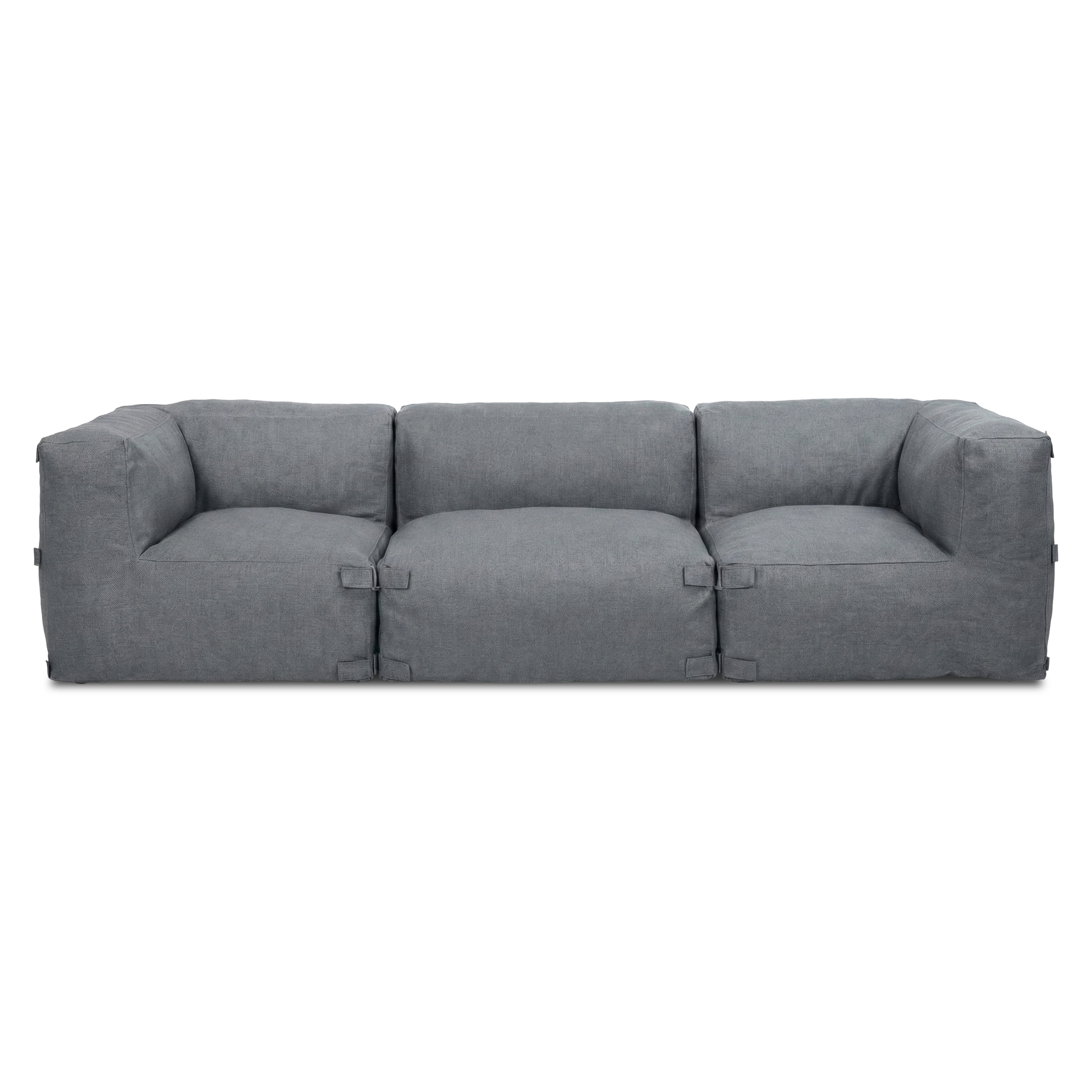 Modulárna terasová pohovka ALORA Comfort Grey - Bjørkka
