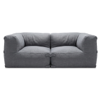 Modulárna záhradná pohovka ALORA Compact Grey - Bjørkka