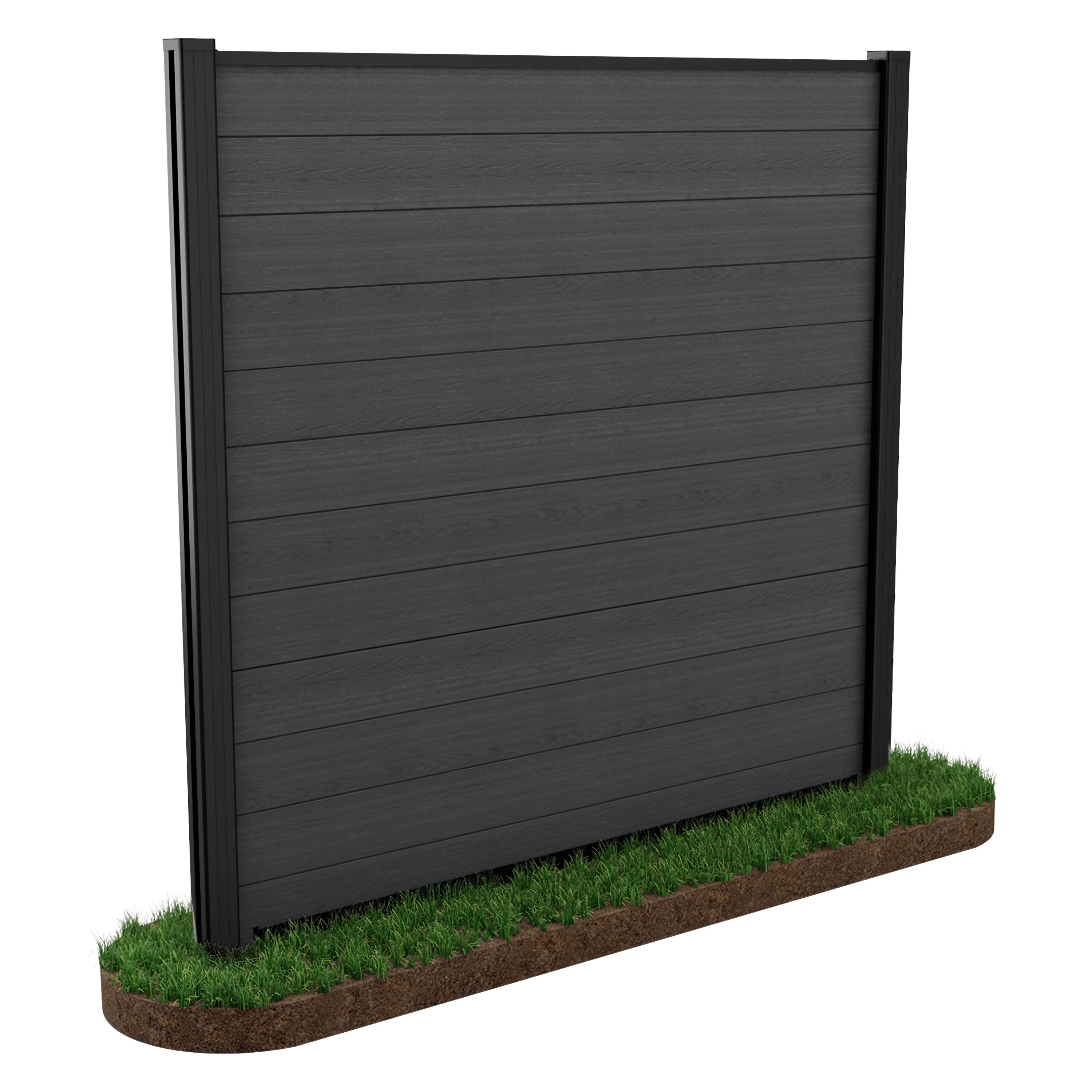 Oplotenie šedé 1,8 x 1,8 m na upevnenie do zeme – Keter