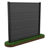 Oplotenie šedé 1,8 x 1,8 m na upevnenie do zeme – Keter