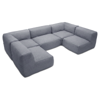 Modulárny roh na terasu ALORA Comfort Plus Grey - Bjørkka