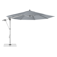 Doppler EXPERT 350 Svetlosivý záhradný dáždnik