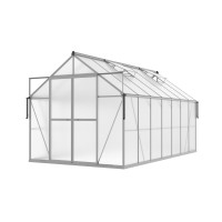 Polykarbonátový skleník Slide-In 244x429 cm Silver - Cultivo