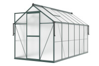 Polykarbonátový skleník Slide-In NEW 183x361 cm Dark Green - Cultivo