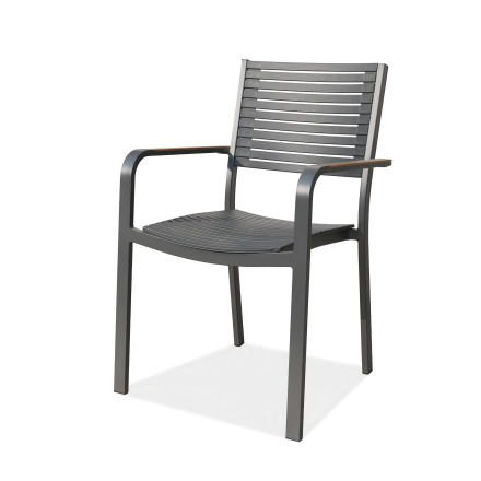 Stolička TACOMA Graphite - Focus Garden