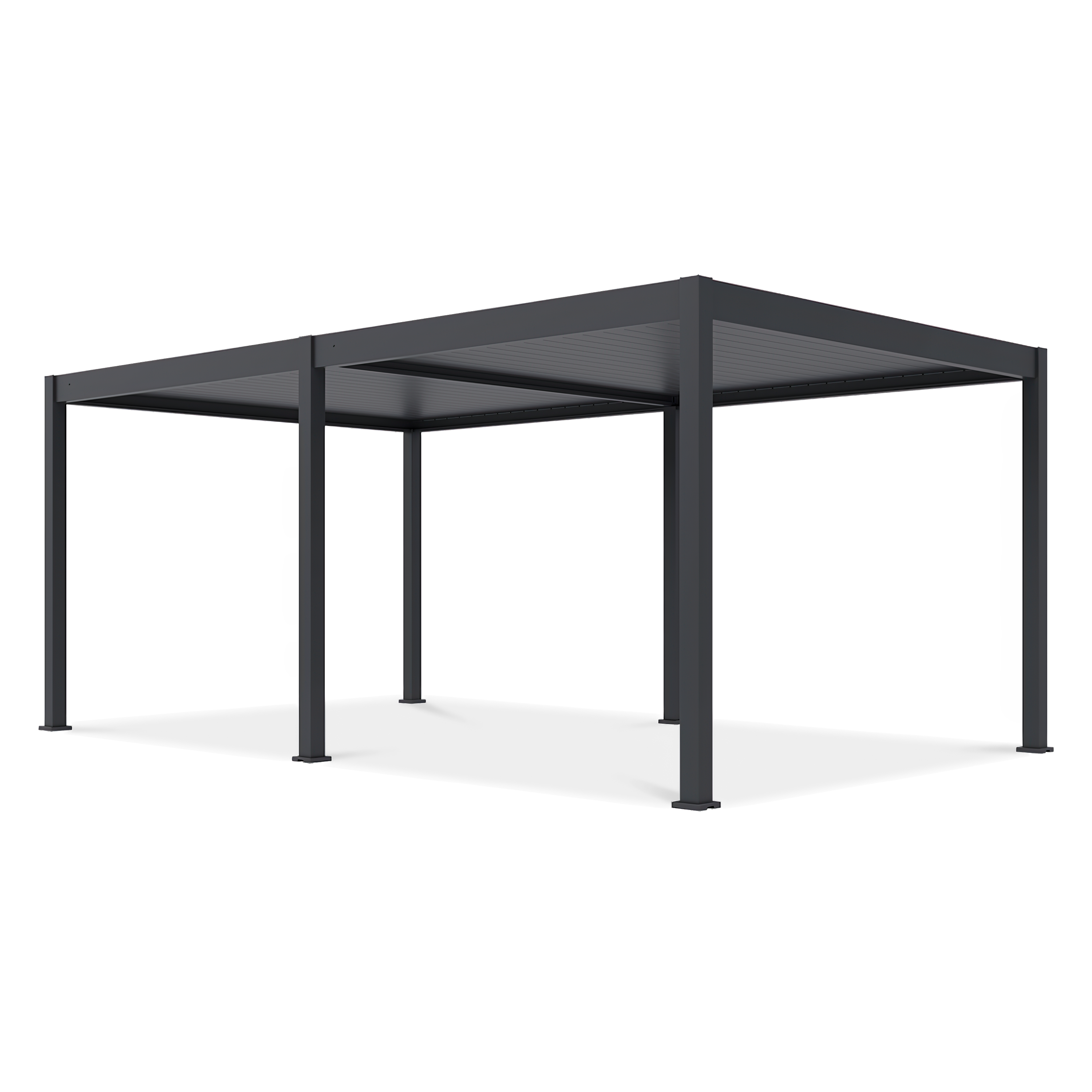 Pergola terasová DELUXE Automatic + LED 3,6x6 Anthracite - Gutroof