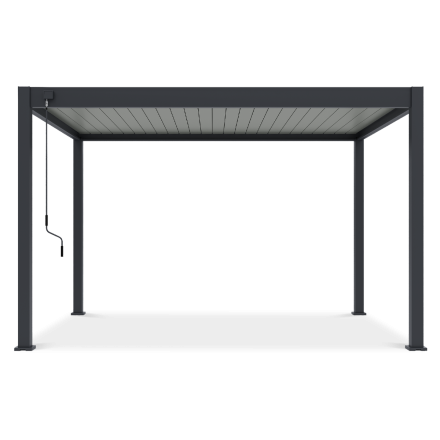 Pergola ogrodowa na taras ELEGANCE 3x4 Anthracite/Light Grey - Gutroof