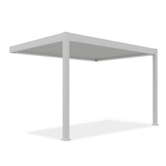Automatická stena pergoly Elegance Wall 3x4m biela