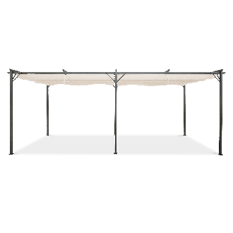 Pergola tarasowa SPRINT 3x6 Anthracite/White - Hardmaister
