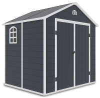 Domček na náradie VERMONT 242x192cm Studená sivá - Hardmaister