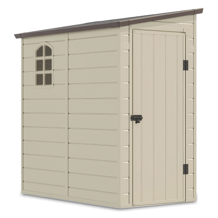 Domček na náradie BOSTON 109x192cm béžový - Hardmaister