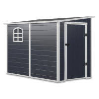 Domček na náradie BOSTON 143x248cm studená sivá - Hardmaister