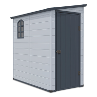 Prístrešok na náradie BOSTON 109x192cm svetlo šedý - Hardmaister