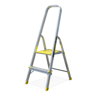 Hliníkový rebrík, dvojstupňový BS-DA2, 120 kg - Bayersystem