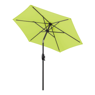 zielony parasol ogrodowy