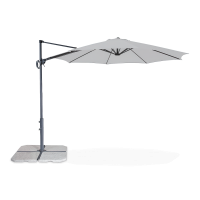 Slnečník na záhradu Doppler RAVENNA Smart 300 Light Grey