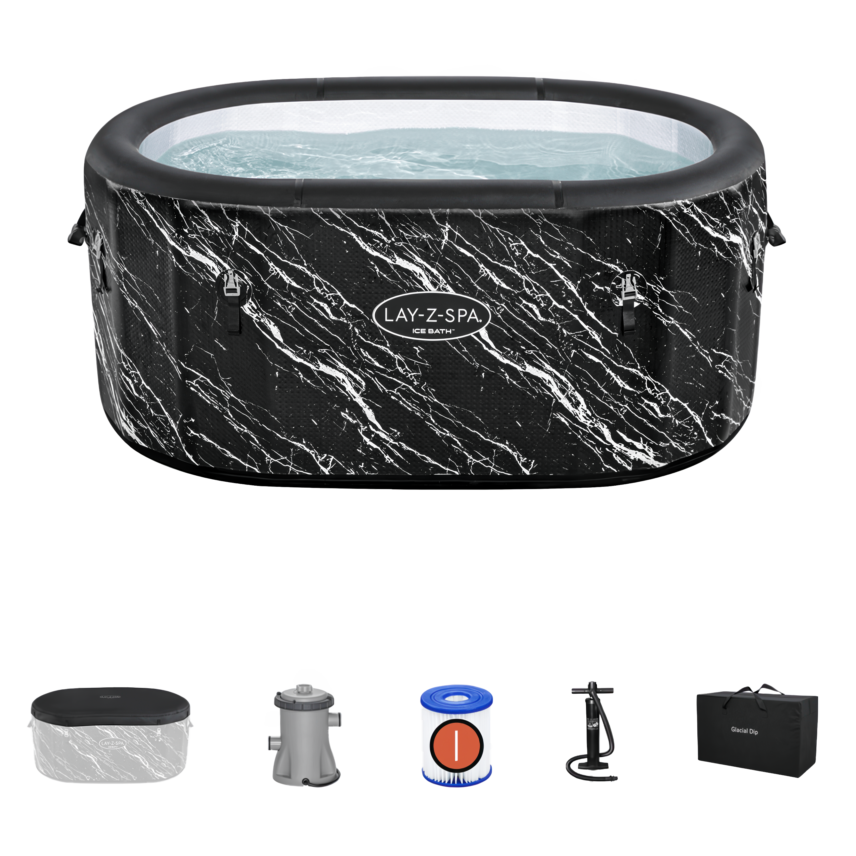 Mrožia vaňa LAY-Z spa 150x90x65 cm - Bestway