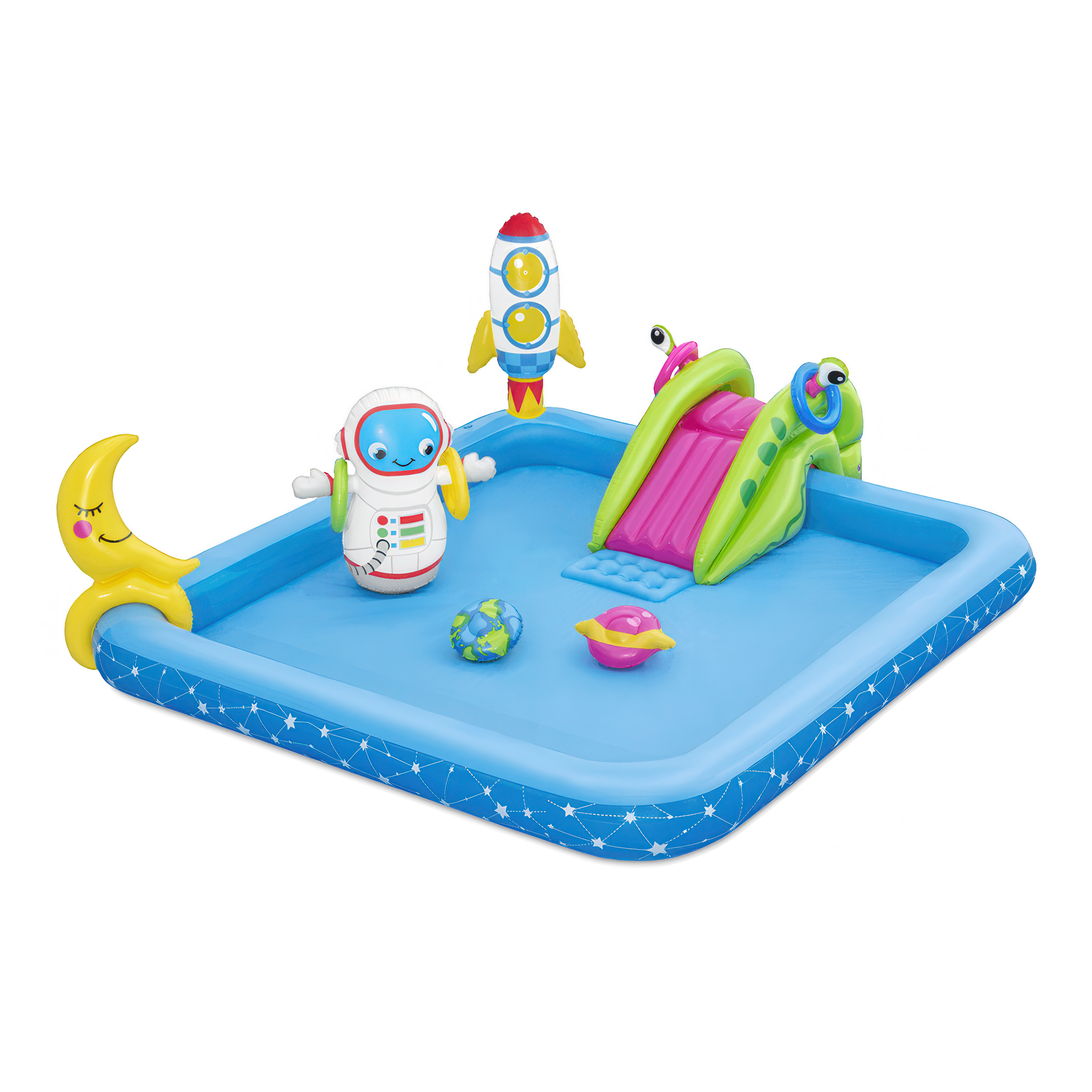 Vodné hracie centrum Little Astronaut so šmykľavkou - BESTWAY 53126