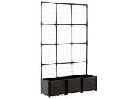 Vyvýšený záhon so stojanom Cultivo GROW FLAT SET L