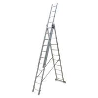 Multifunkčný hliníkový rebrík Solid Maxi 3x11 - Hardmaister