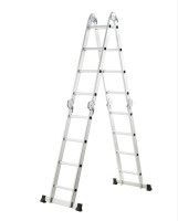 Multifunkčný hliníkový rebrík s plošinou 4x4 - Hardmaister