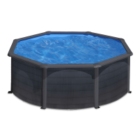 Celoročný rámový bazén Gre KEA 350 cm x 120 cm