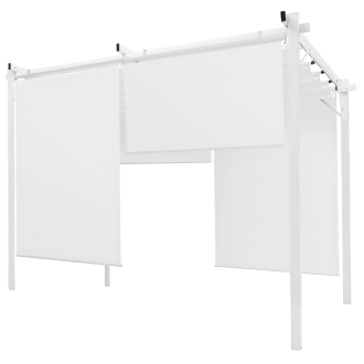 SPRINT PLUS 3x3 Biela/biela terasová strieška - HARDMAISTER