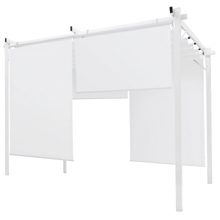 SPRINT PLUS 3x3 Biela/biela terasová strieška - HARDMAISTER