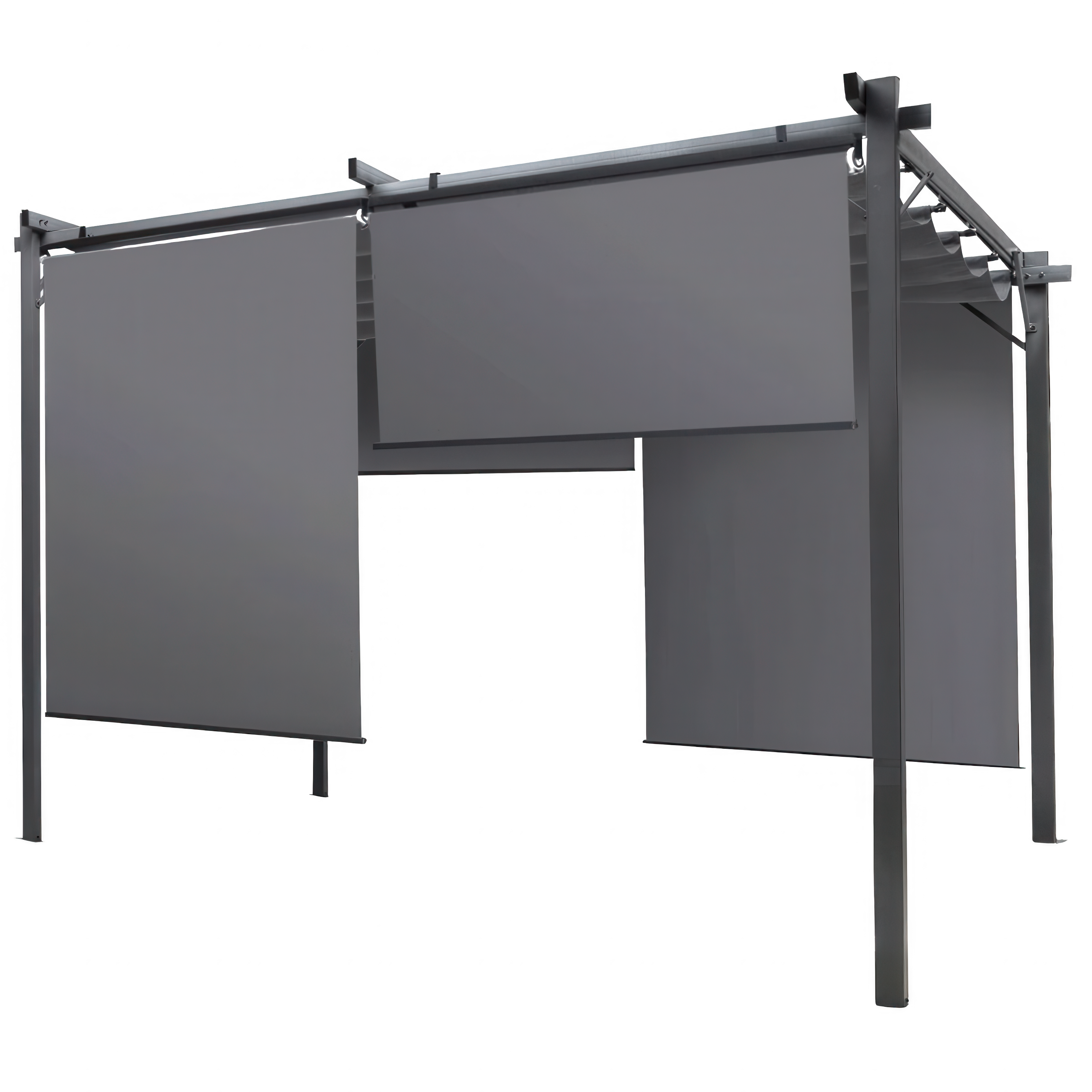 SPRINT PLUS 3x3 antracit/šedá terasová strieška - HARDMAISTER