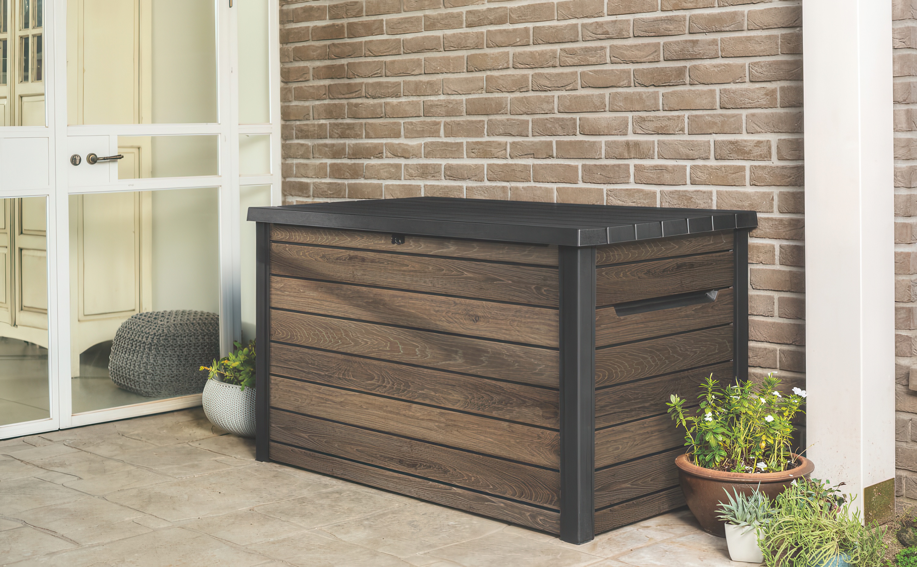 Deco deck záhradný box 870L Orech - Keter