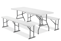 CATERING set stôl 180 + 2x lavica