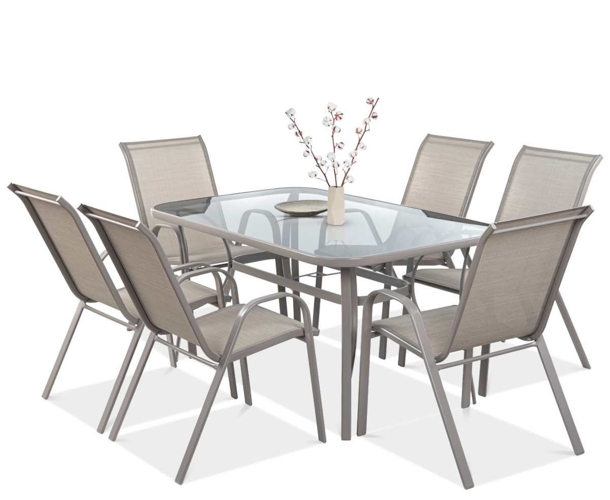 Záhradný set BOLOGNA 150/6 svetlobéžový