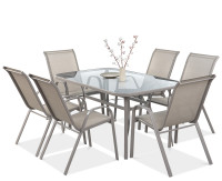 Záhradný set BOLOGNA 150/6 svetlobéžový