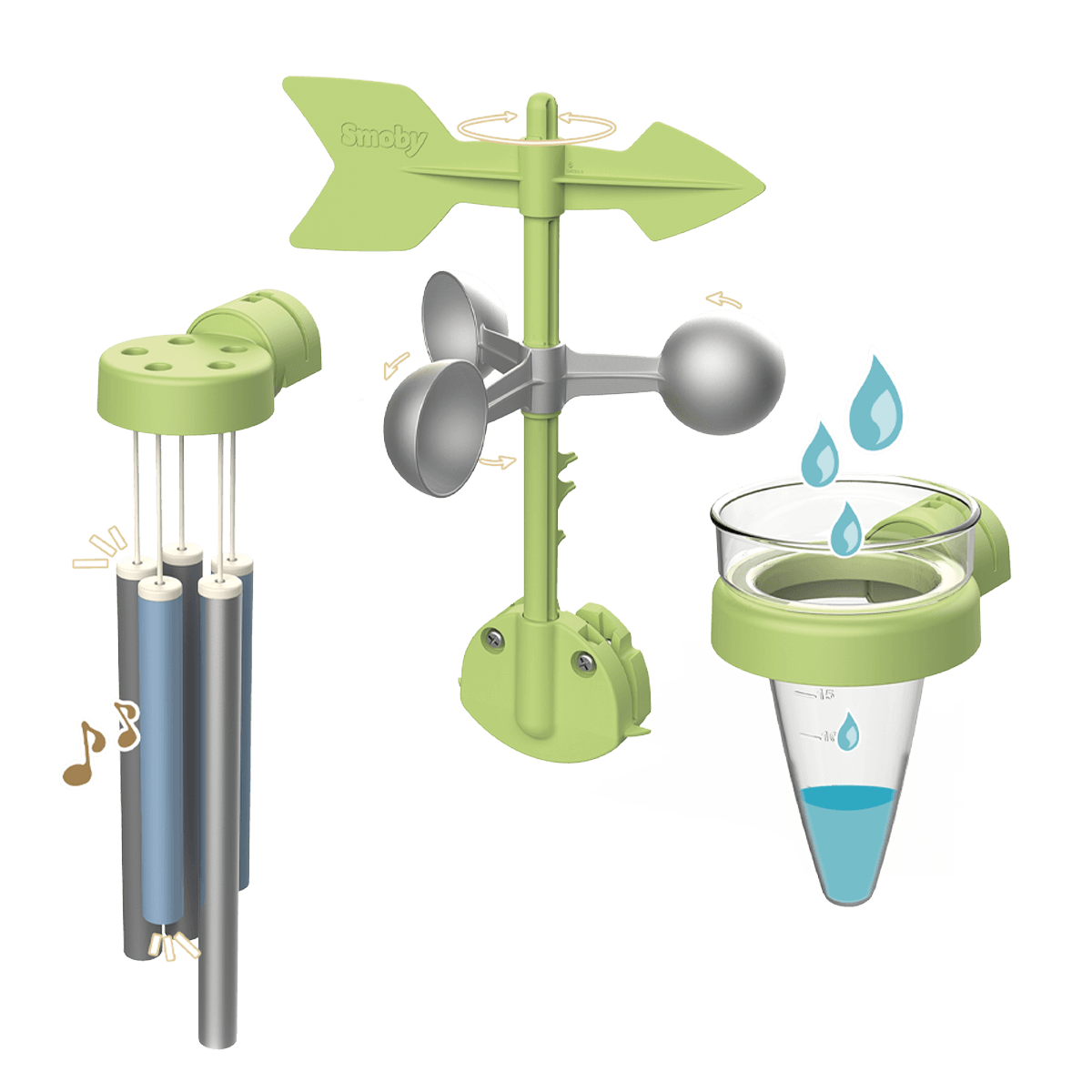 Súprava na predpoveď počasia - Smoby 