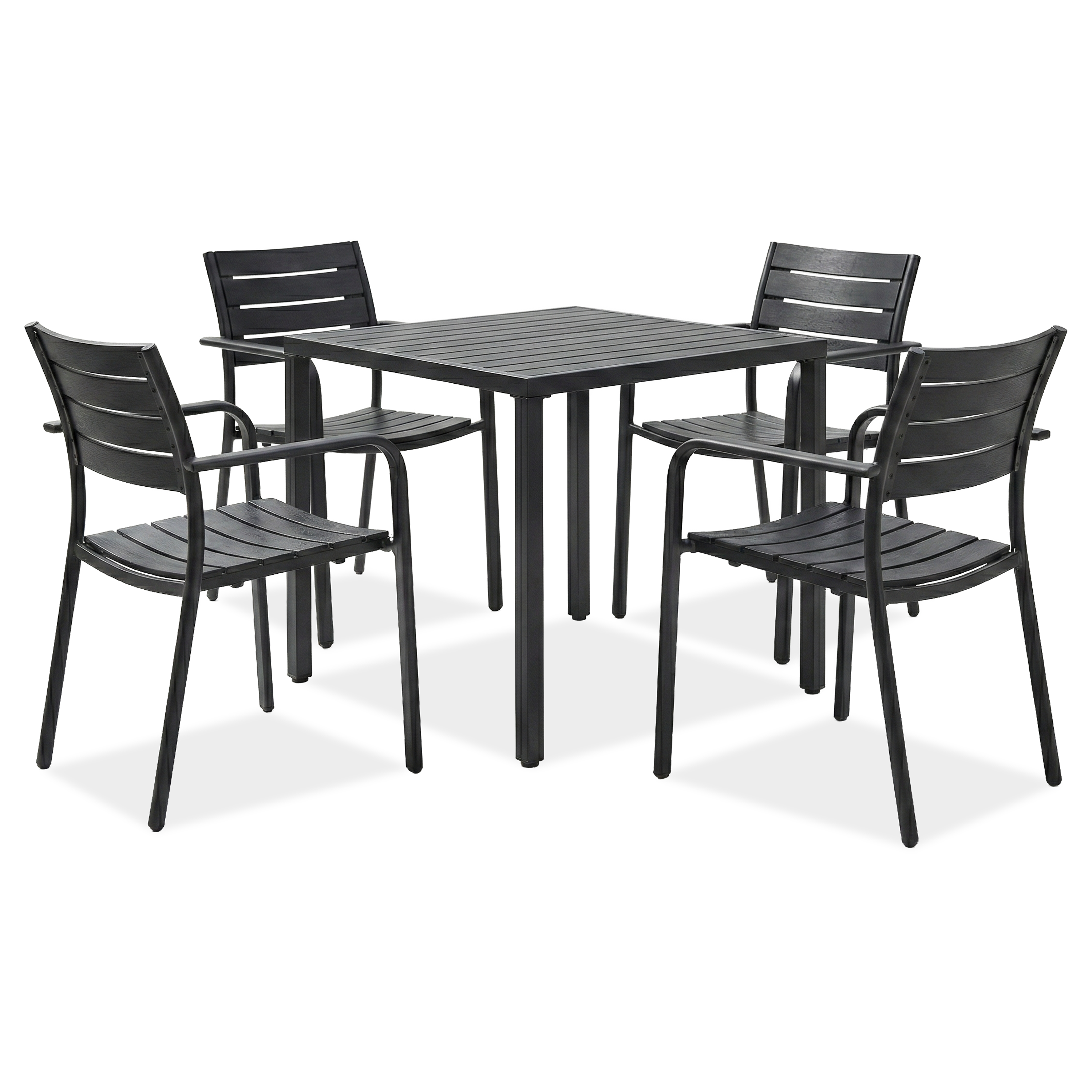 MILO/BRIS Čierny záhradný set - Bjørkka