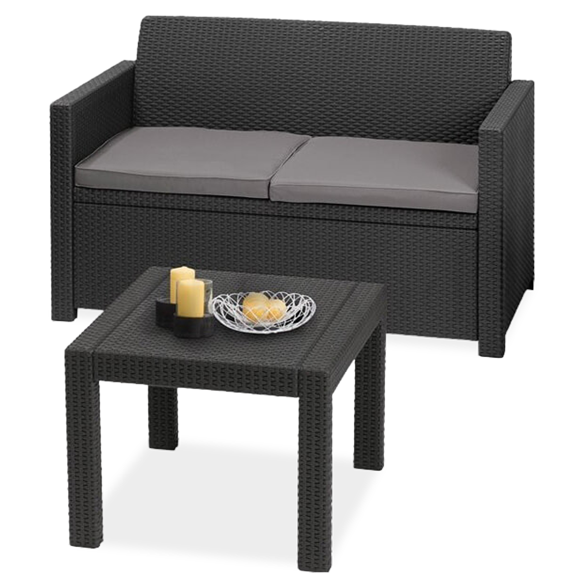 ALABAMA Grafitová záhradná súprava