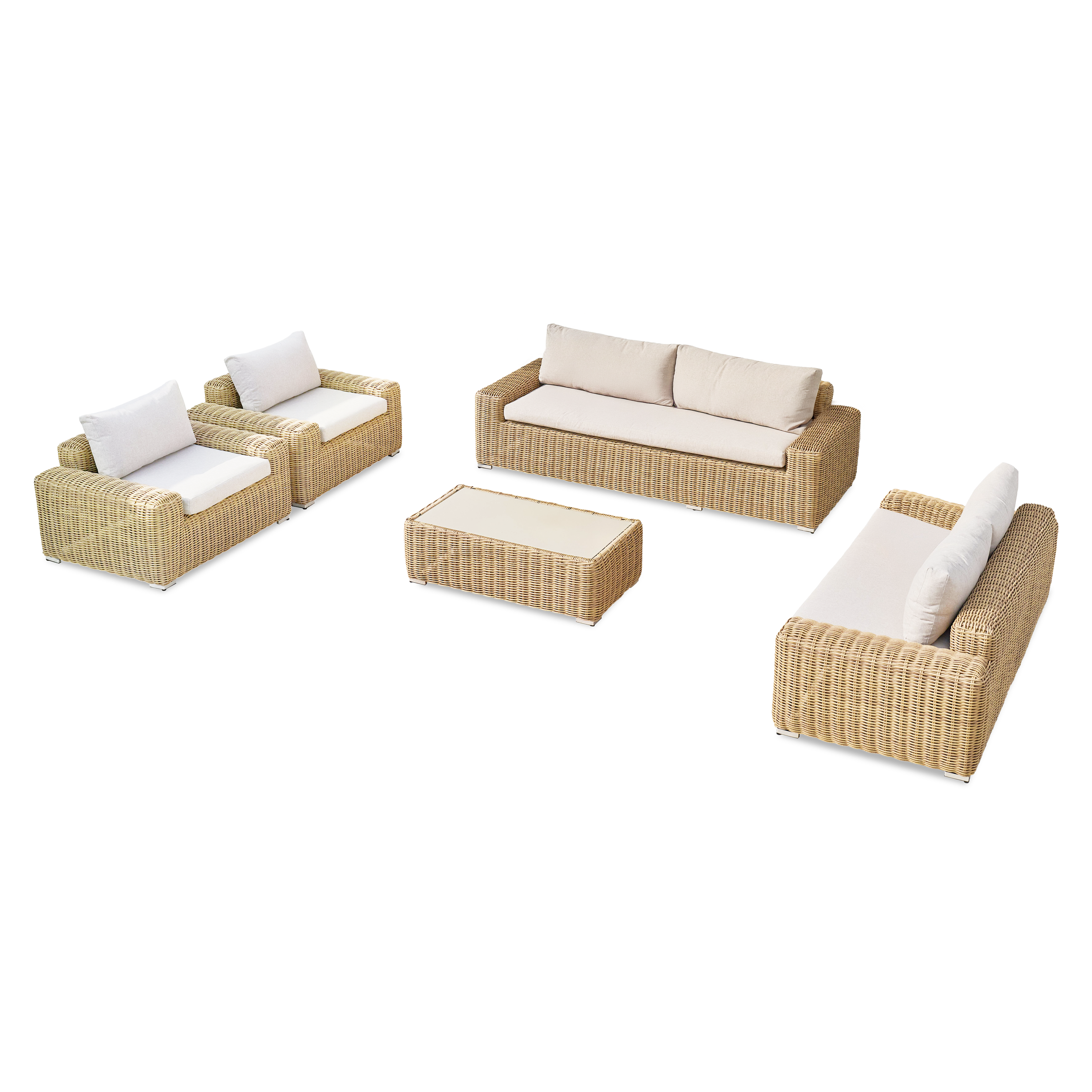 Záhradný nábytok JAKARTA CAFFE MAX Beige - Furrore