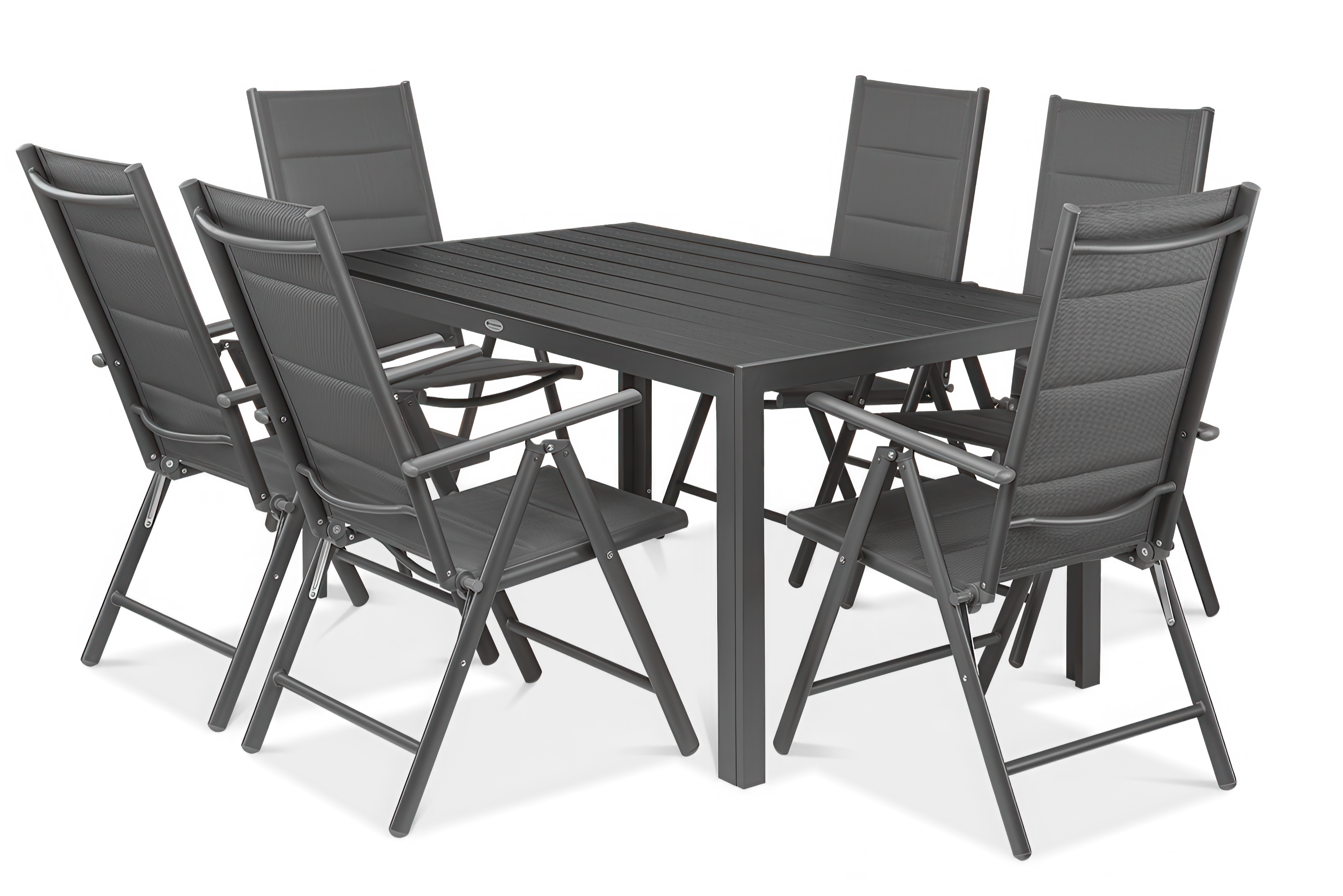 Zestaw mebli ogrodowych Sydney dark grey Focus Garden bez tła PNG