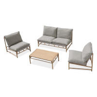 Záhradná súprava MAKANI CAFFE Grey/Beige - Bjørkka